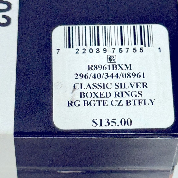 Sterling Silver CUBIC ZIRCONIA - Picture 6 of 7